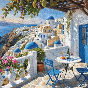 Puzzle 1000 elementów. Santorini Blues 30936