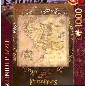 Puzzle Schmidt Spiele Władca Pierścieni 1000 elementów Schmidt Spiele - Puzzle PQ Puzzle 1000 el. Wł