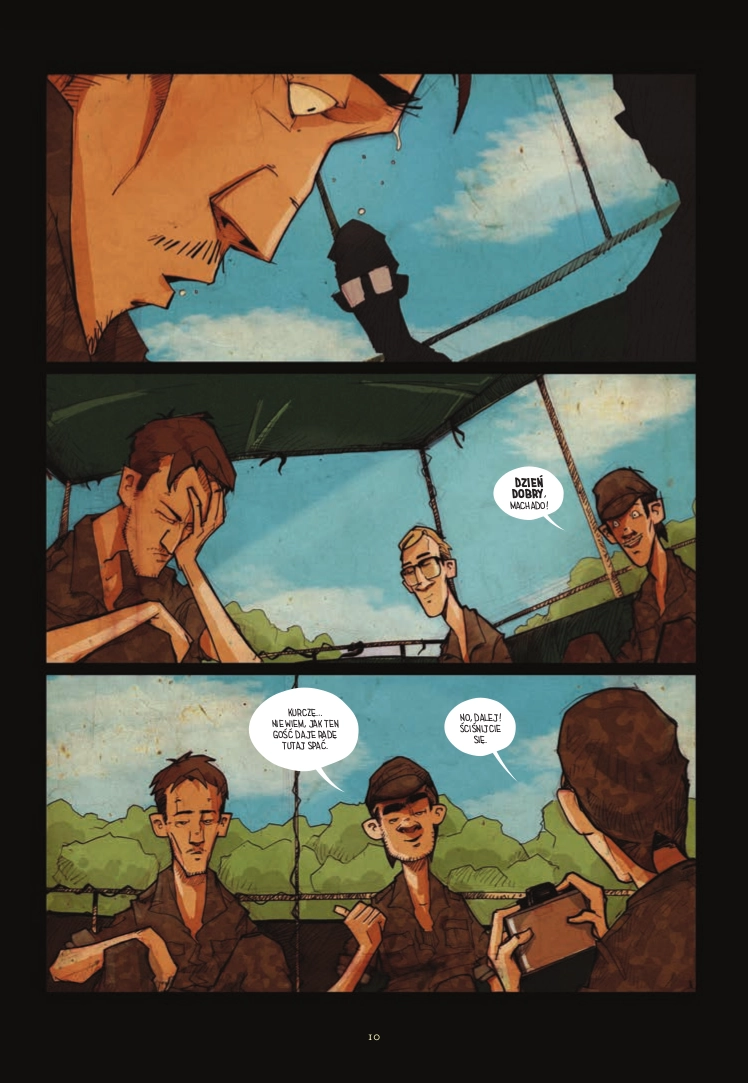 Wampiry | Mroczny komiks o wojnie, paranoi i ludzkich demonach