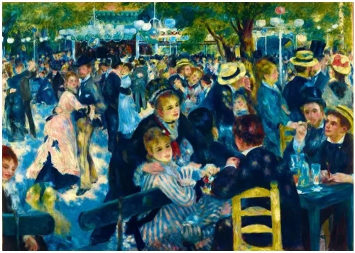 Puzzle 1000 elementów. Tańce w Le Moulin de la Galette
