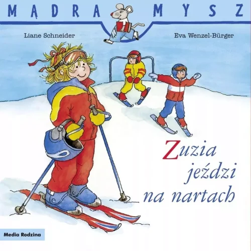Mądra Mysz. Zuzia jeździ na nartach