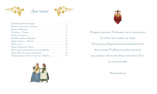 Pójdźmy za Jezusem! 12 pięknych opowieści eucharystycznych
