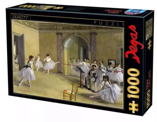 Puzzle 1000 elementów. Edgar Degas, Nauka tańca