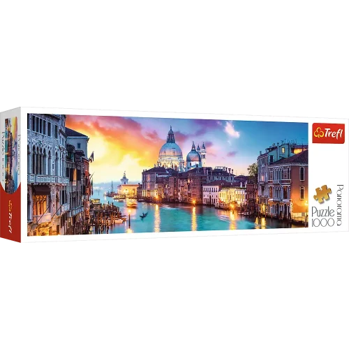 Puzzle 1000 elementów. Panorama, Canal Grande w Wenecji
