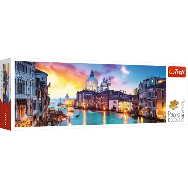 Puzzle 1000 elementów. Panorama, Canal Grande w Wenecji
