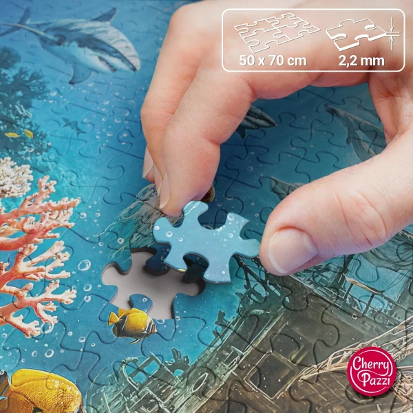 Puzzle 1000 elementów. Zatopiony skarb 30820