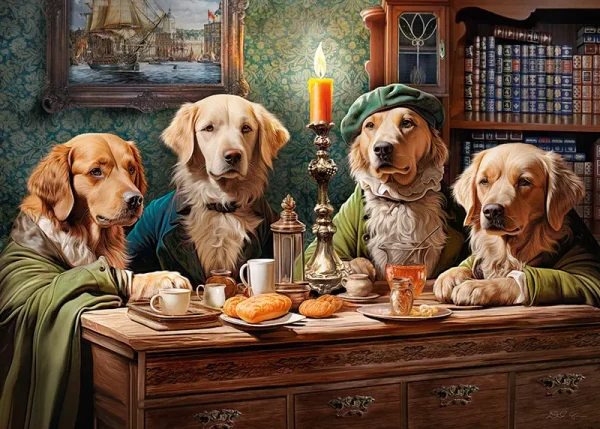Puzzle 1000 elementów. Starzy przyjaciele 30707