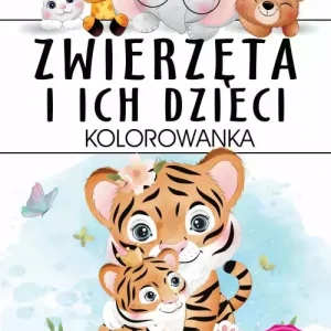Zwierzęta i ich dzieci. Kolorowanka