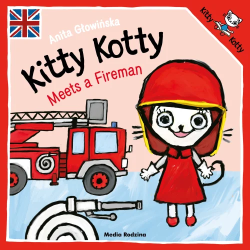 Kitty Kotty meets a fireman