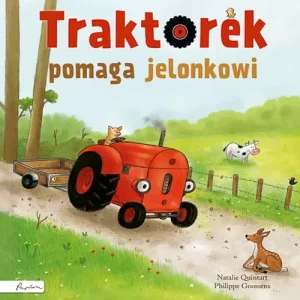 Traktorek pomaga jelonkowi