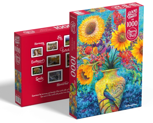 Puzzle 1000 elementów. Kwiatostan 30554
