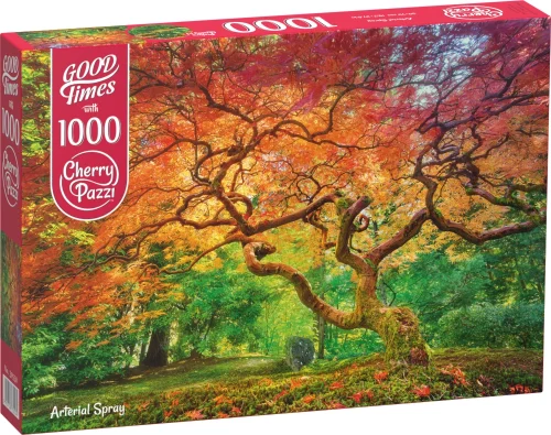 Puzzle 1000 elementów. Kolorowy las 30530