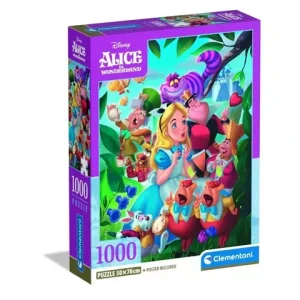 CLE puzzle 1000 Compact Alice in Wonderland 39952