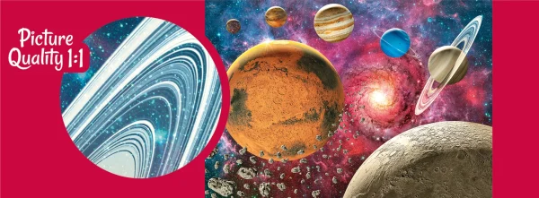 Puzzle 1000 elementów. Przestrzeń nad horyzontem księżycowym 30646