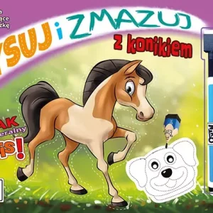Rysuj i zmazuj z konikiem