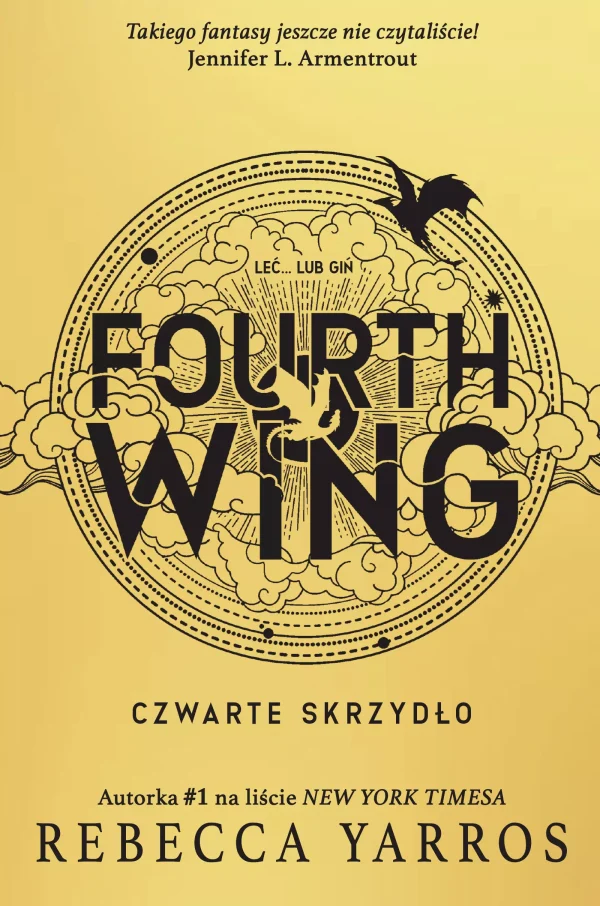 Fourth Wing | Czwarte Skrzydło | romantasy o smokach