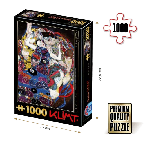 Puzzle 1000 elementów. Młode dziewice - Gustav Klimt