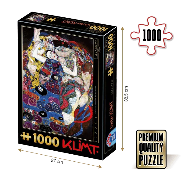 Puzzle 1000 elementów. Młode dziewice - Gustav Klimt