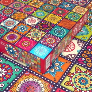 Puzzle 1000 elementów. Ozdobne kwadraty 30677