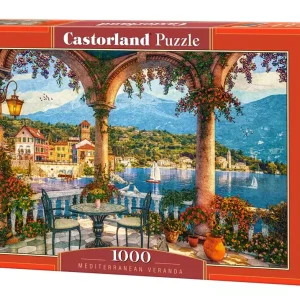 Puzzle 1000 Mediterranean Veranda C-105120-2