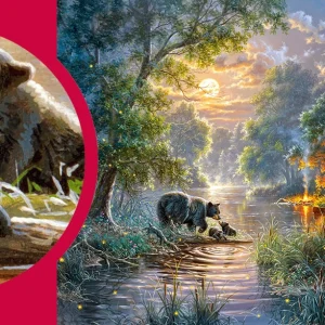 Puzzle 1000 elementów. Zatoka świetlików 30318