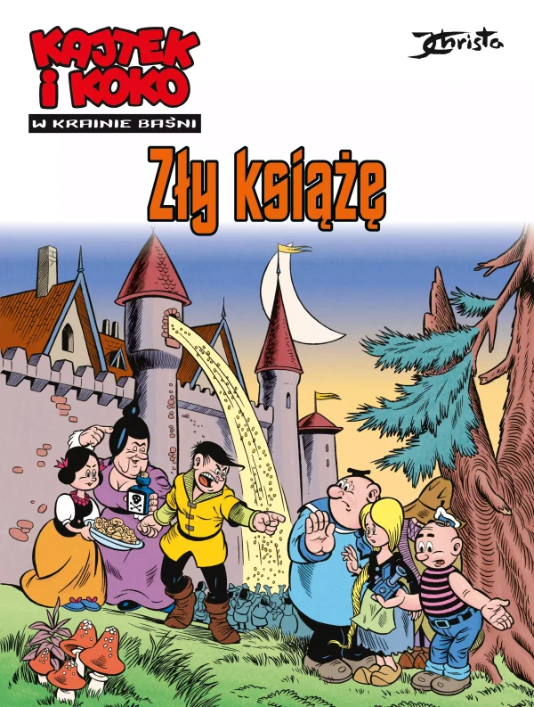 88063e2-kajtek-i-koko-w-krai.webp Kajtek i Koko. W krainie baśni. Zły książę. Tom 1