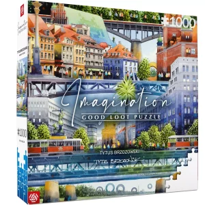 Puzzle 1000 Tytus Brzozowski Warszawskie mosty