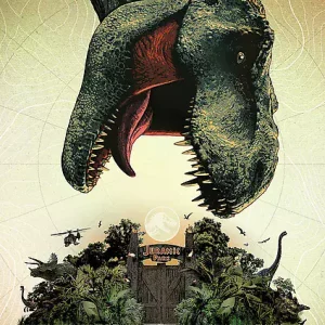 Puzzle 1000 elementów. Premium Plus. Park Jurajski