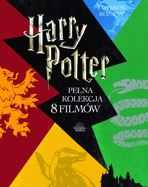 Harry Potter. Pełna kolekcja 8 filmów, 8 Blu-ray