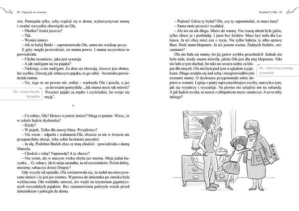 Pajączek na rowerze (wydanie z opracowaniem i streszczeniem)