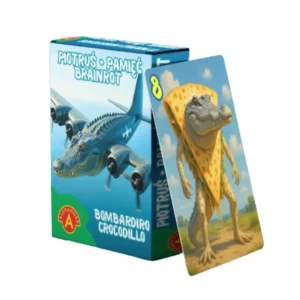 Piotruś Brainrot. Bombardiro Crocodilo