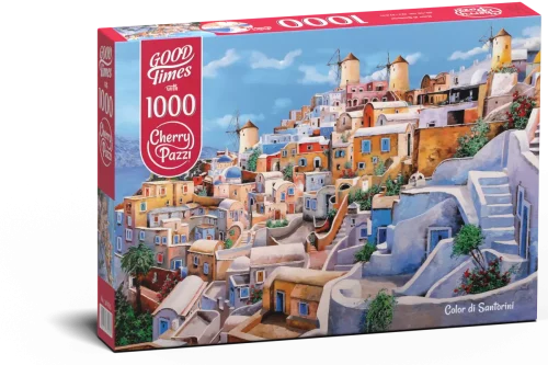 Puzzle 1000 elementów. Kolory Santorini 30035