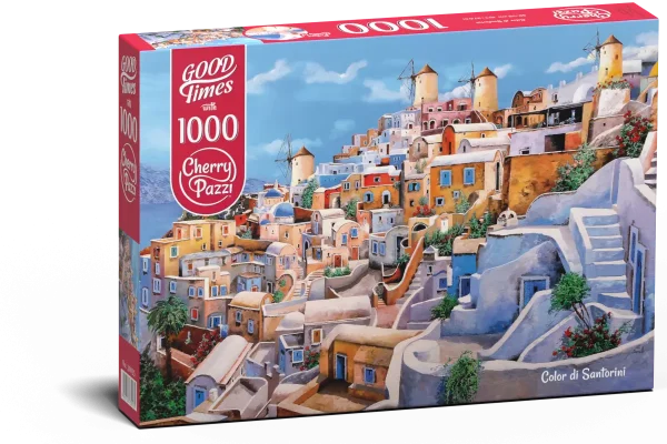Puzzle 1000 elementów. Kolory Santorini 30035