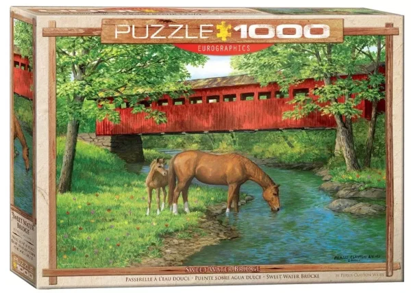 Puzzle 1000 Rodzina koni