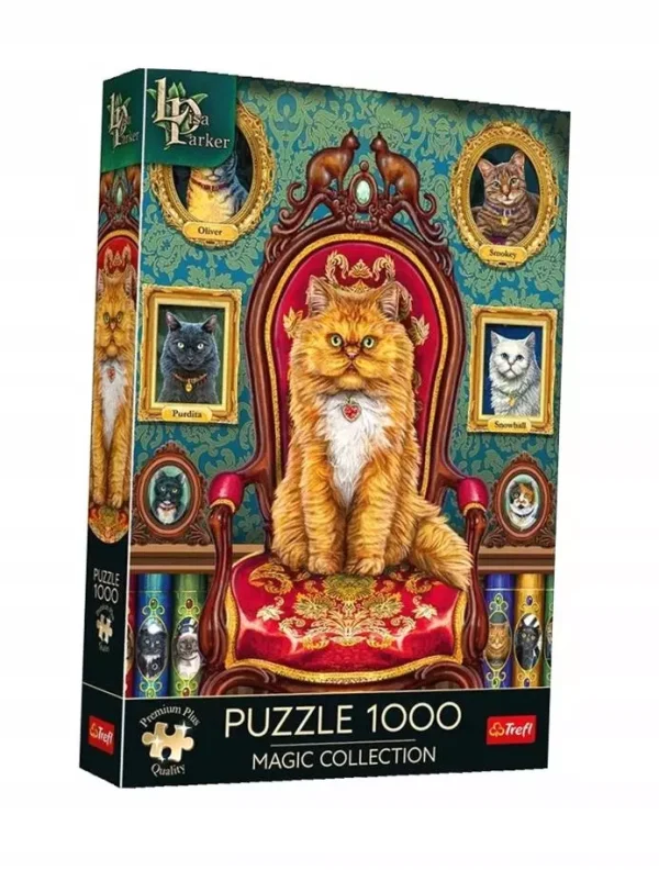 Puzzle 1000 elementów. Premium Plus. Magic Collection. Kotomania