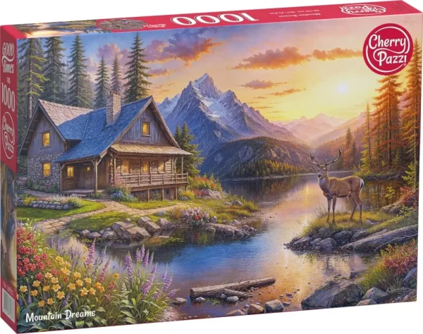 Puzzle 1000 elementów Górskie marzenia 30837