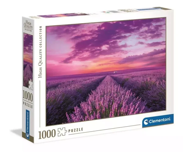 Puzzle 1000 elementów. High Quality Collection. Lawendowe pole