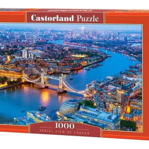 Puzzle 1000 elementów. Widok z lotu ptaka na Londyn