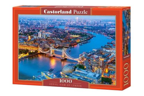 Puzzle 1000 elementów. Widok z lotu ptaka na Londyn