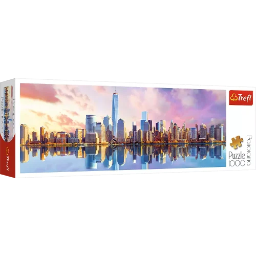 Puzzle 1000 elementów. Panorama, Manhattan
