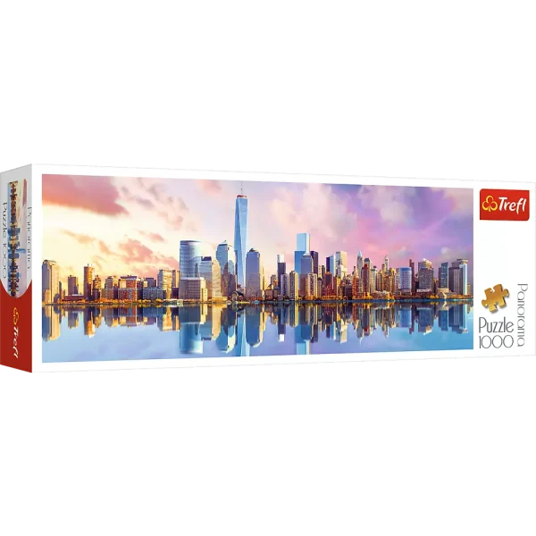 Puzzle 1000 elementów. Panorama, Manhattan