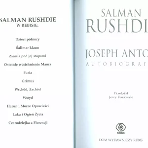 Joseph Anton. Autobiografia