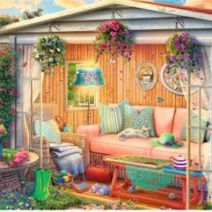 Puzzle 1000 elementów. Premium Plus Quality. Tea Time. Moje ulubione miejsce