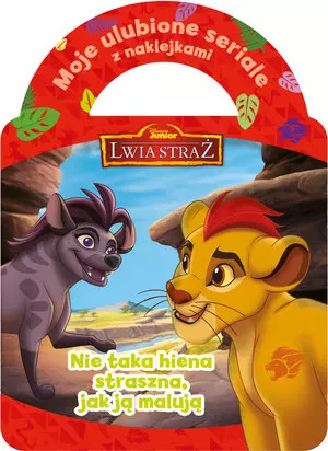 9213c7a-moje-ulubione-serial.webp Moje ulubione seriale z naklejkami. Nie taka hiena straszna, jak ją malują. Disney Junior Lwia Straż