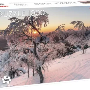 Puzzle 1000el  Around the World:  Pyhä, Finnish Lapland  TACTIC