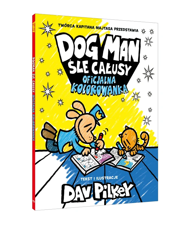 Dogman śle całusy. Oficjalna kolorowanka