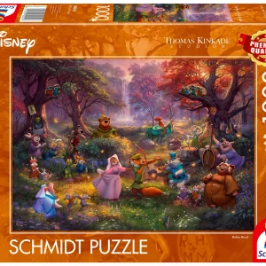 Schmidt PQ Puzzle 1000 el. THOMAS KINKADE Robin Hood (Disney)