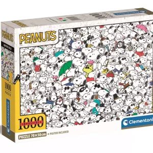 Clementoni Puzzle 1000el Compact Impossible Peanuts 39804