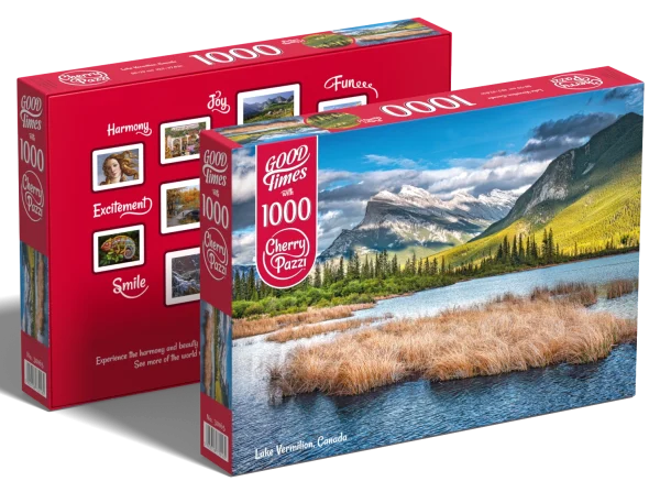 Puzzle 1000 elementów. Jezioro Vermilion, Park Narodowy Banff, Kanada 30165