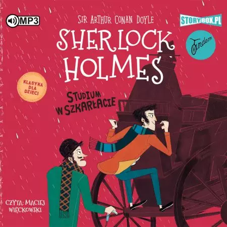 Sherlock Holmes. Tom 1. Studium w szkarłacie. Audiobook